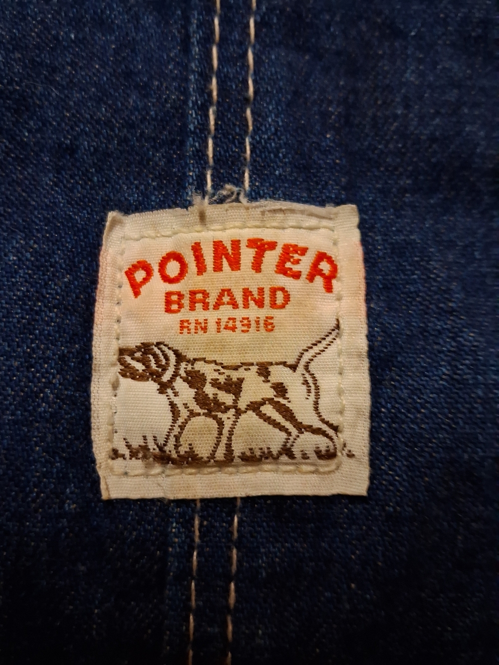 Pointer Brand Men’s Relaxed Jeans — Indigo Blue